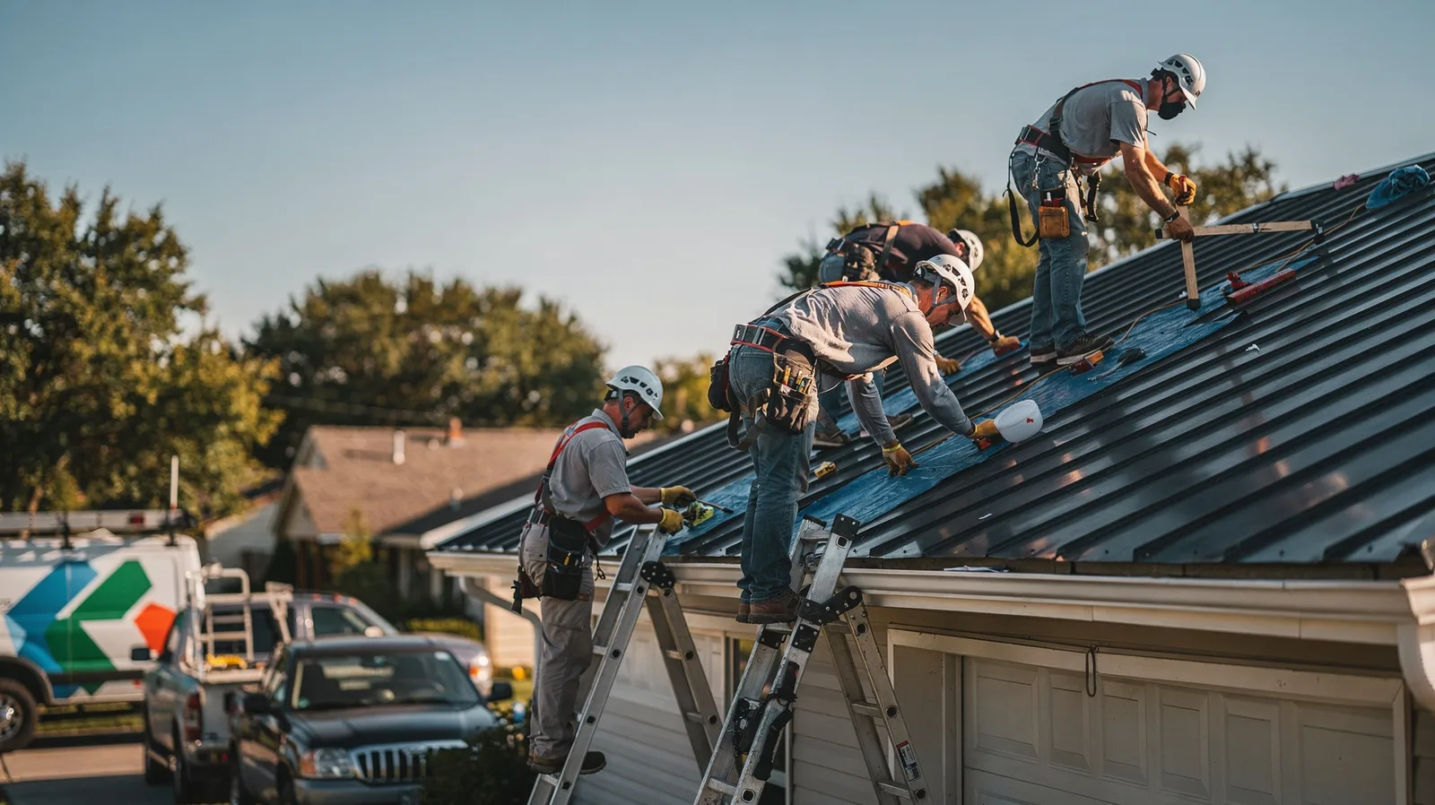 Metal Roof Installation in Bellflower, IL near me